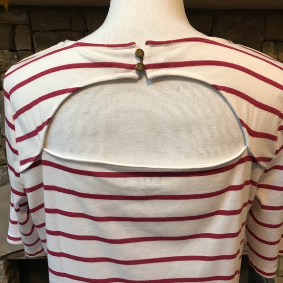 NWT Ann Taylor LOFT Striped Top Size Medium - Picture 5 of 8